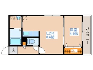 アンソレイユの物件間取画像